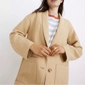 Madewell Lightspun Dorset Blazer Jacket
Size XS